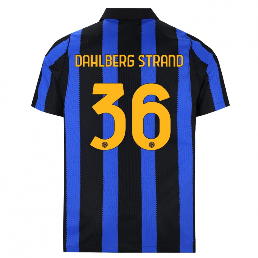 Danxen Homem Camisola Jonas Dahlberg Strand #36 Preto Azul Amarelo Principal 2026/27 Camisa Brasil