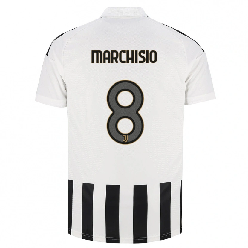Danxen Homem Camisola Davide Marchisio #8 Preto Branco Marrom Principal 2026/27 Camisa Brasil