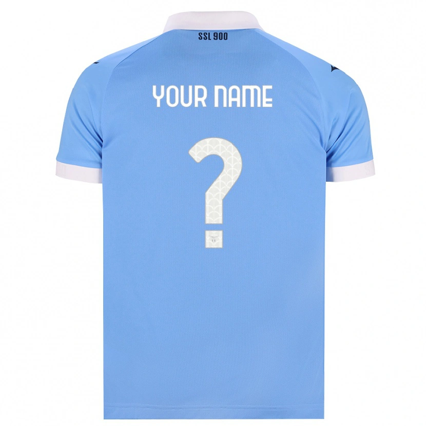 Danxen Homem Camisola Seu Nome #0 Azul Celeste Preto Branco Principal 2026/27 Camisa Brasil