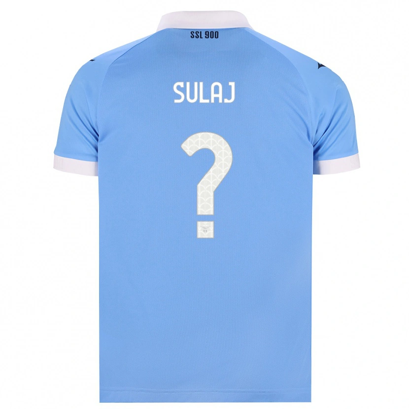 Danxen Homem Camisola Sean Sulaj #0 Azul Celeste Preto Branco Principal 2026/27 Camisa Brasil