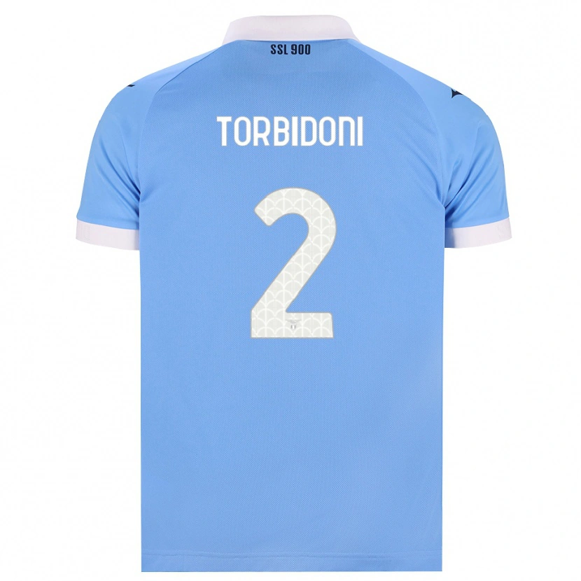 Danxen Homem Camisola Marco Torbidoni #2 Azul Celeste Preto Branco Principal 2026/27 Camisa Brasil