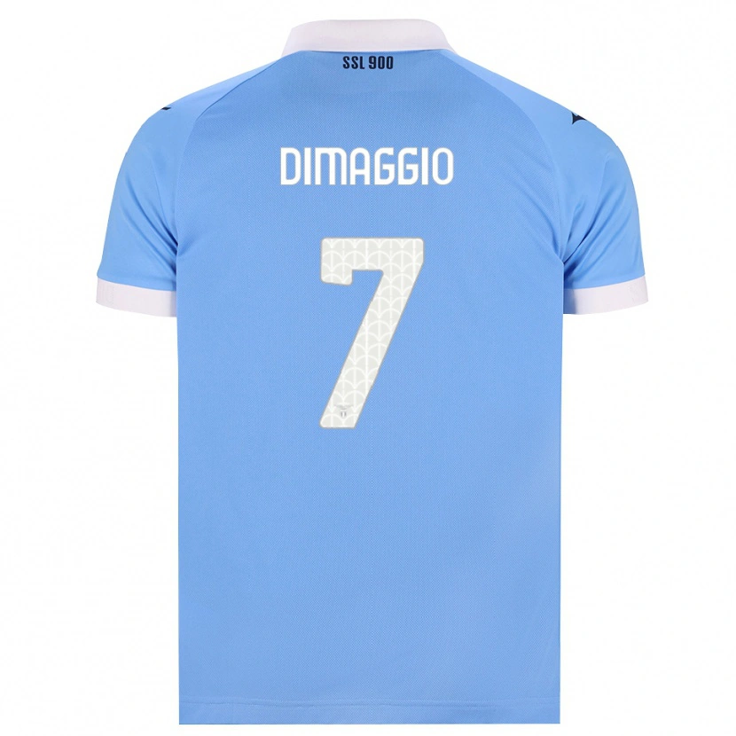 Danxen Homem Camisola Cosimo Dimaggio #7 Azul Celeste Preto Branco Principal 2026/27 Camisa Brasil