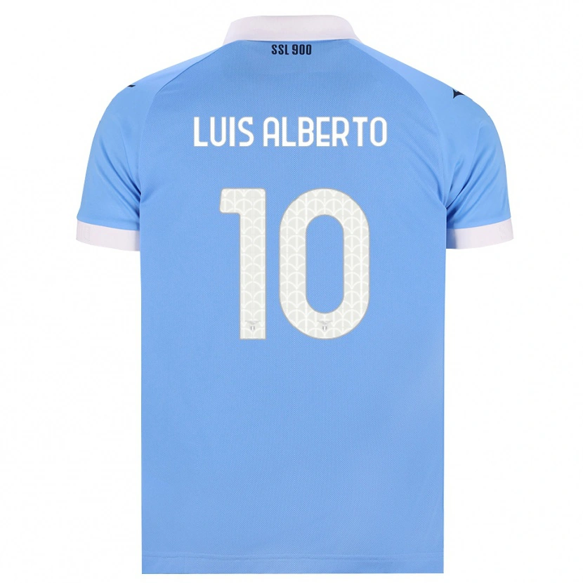 Danxen Homem Camisola Luis Alberto #10 Azul Celeste Preto Branco Principal 2026/27 Camisa Brasil