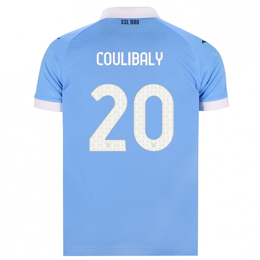 Danxen Homem Camisola Larsson Coulibaly #20 Azul Celeste Preto Branco Principal 2026/27 Camisa Brasil