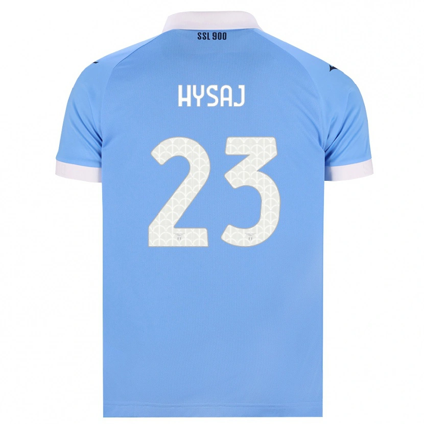 Danxen Homem Camisola Elseid Hysaj #23 Azul Celeste Preto Branco Principal 2026/27 Camisa Brasil