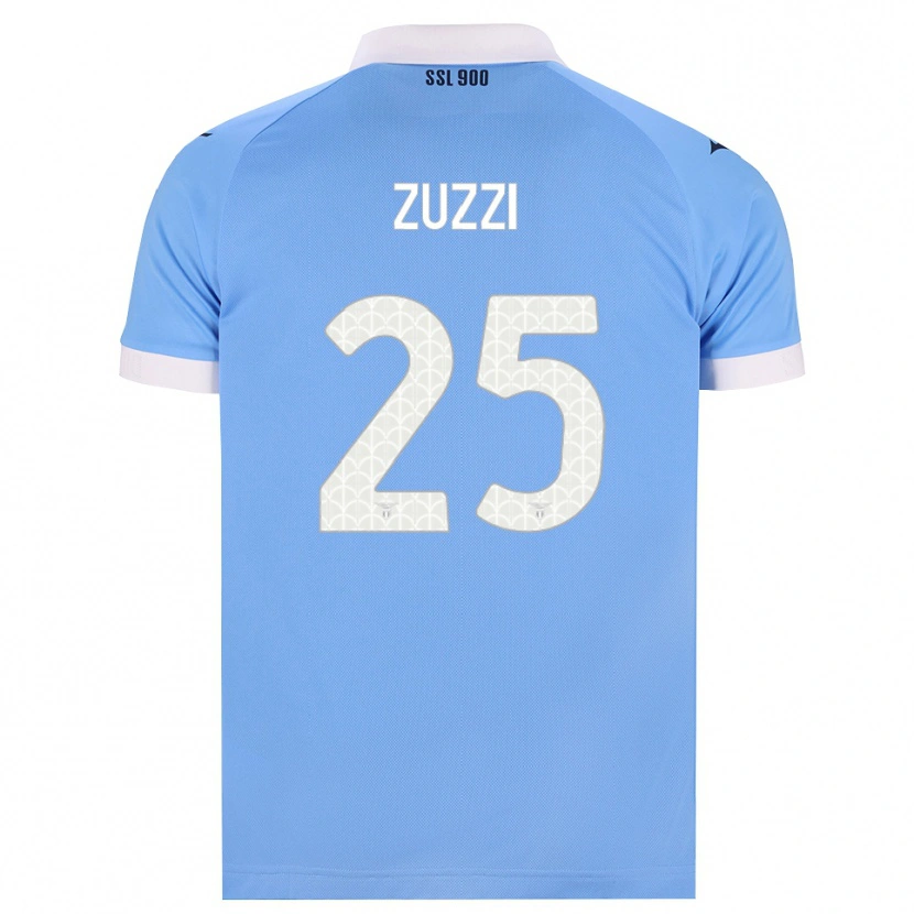 Danxen Homem Camisola Giorgia Zuzzi #25 Azul Celeste Preto Branco Principal 2026/27 Camisa Brasil