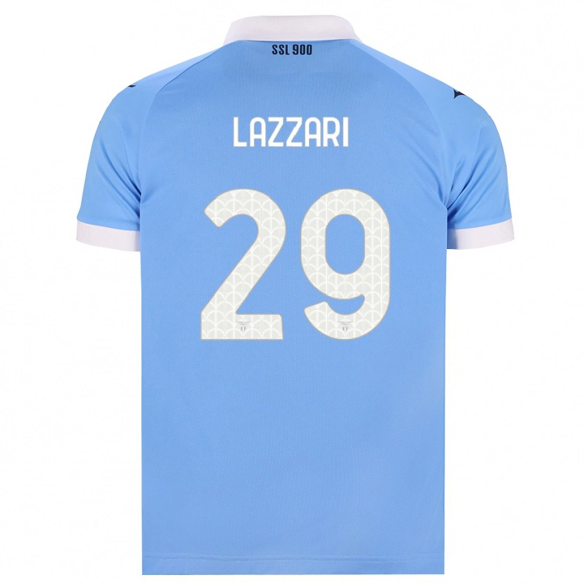 Danxen Homem Camisola Manuel Lazzari #29 Azul Celeste Preto Branco Principal 2026/27 Camisa Brasil