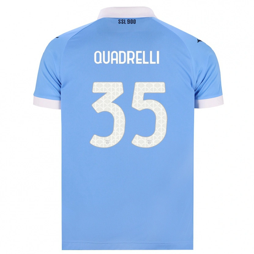 Danxen Homem Camisola Leonardo Quadrelli #35 Azul Celeste Preto Branco Principal 2026/27 Camisa Brasil