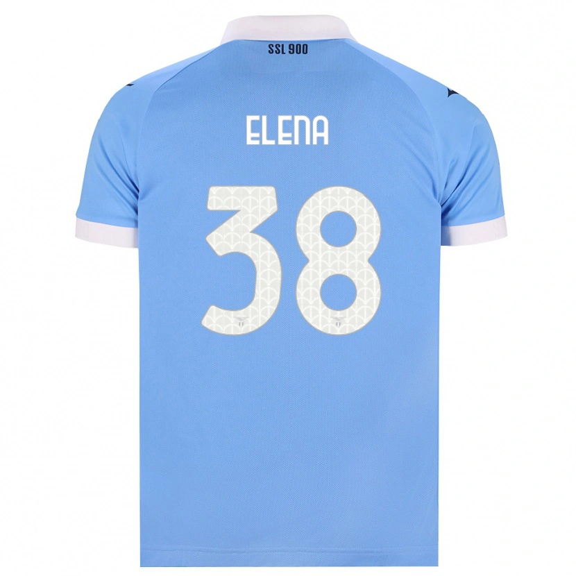 Danxen Homem Camisola Michele Elena #38 Azul Celeste Preto Branco Principal 2026/27 Camisa Brasil