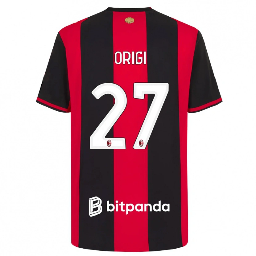 Danxen Homem Camisola Divock Origi #27 Vermelho Preto Branco Principal 2026/27 Camisa Brasil