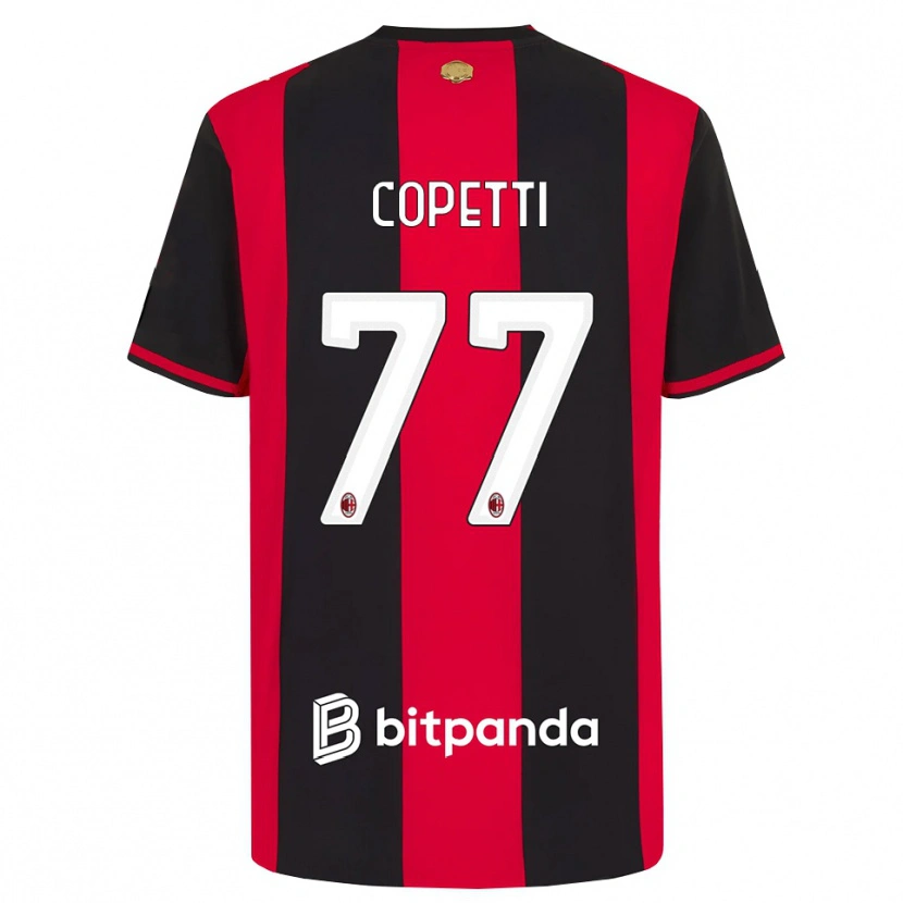 Danxen Homem Camisola Matilde Copetti #77 Vermelho Preto Branco Principal 2026/27 Camisa Brasil