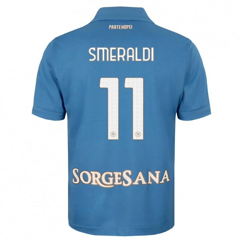 Danxen Homem Camisola Andrea Smeraldi #11 Azul Bruma Branco Principal 2026/27 Camisa Brasil