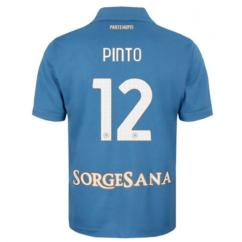 Danxen Homem Camisola Ciro Pinto #12 Azul Bruma Branco Principal 2026/27 Camisa Brasil