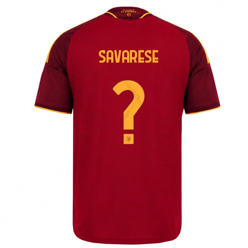 Danxen Homem Camisola Bruno Savarese #0 Vermelho Dourado Amarelo Principal 2026/27 Camisa Brasil