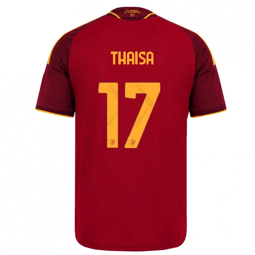 Danxen Homem Camisola Thaisa #17 Vermelho Dourado Amarelo Principal 2026/27 Camisa Brasil