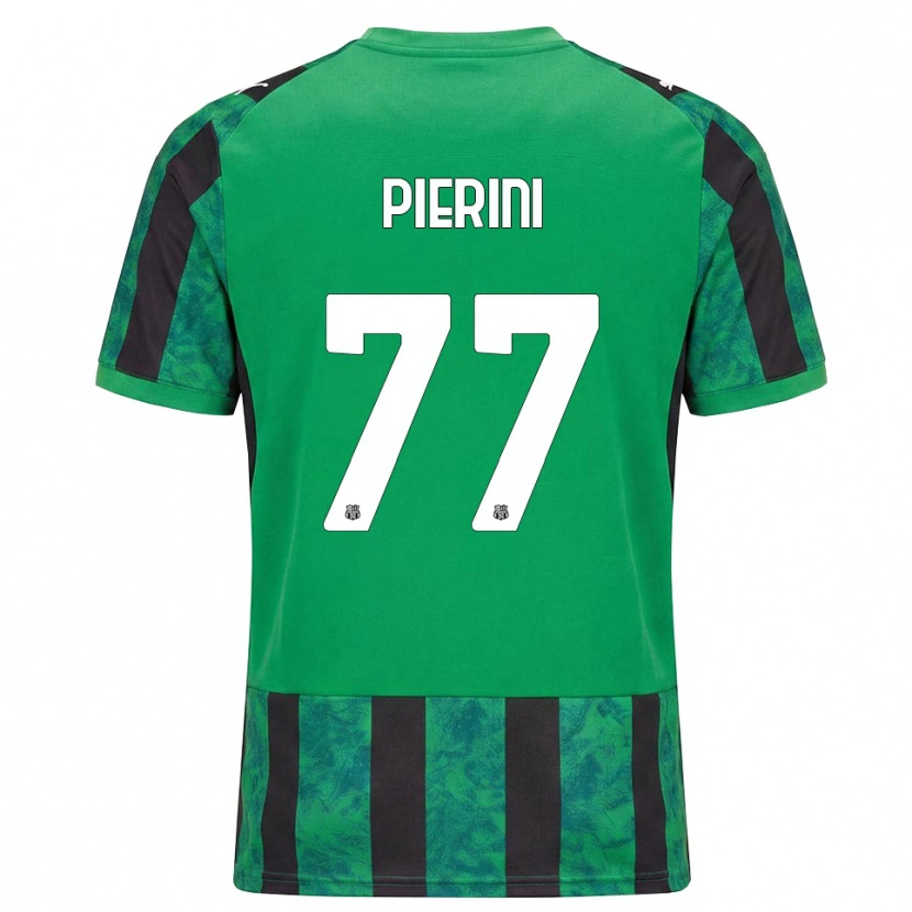 Danxen Homem Camisola Nicholas Pierini #77 Verde Preto Branco Principal 2026/27 Camisa Brasil