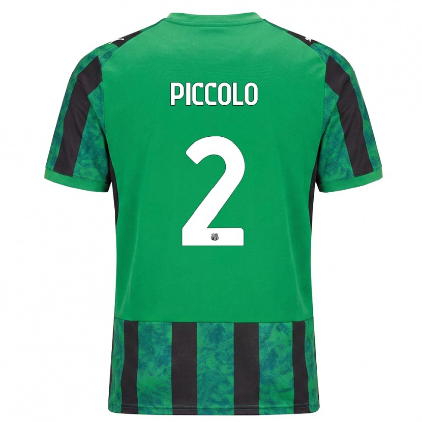 Danxen Homem Camisola Peter Piccolo #2 Verde Preto Branco Principal 2026/27 Camisa Brasil