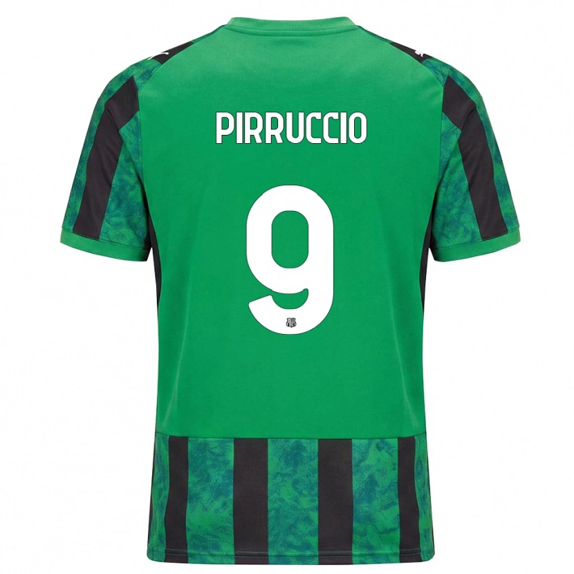 Danxen Homem Camisola Federico Pirruccio #9 Verde Preto Branco Principal 2026/27 Camisa Brasil