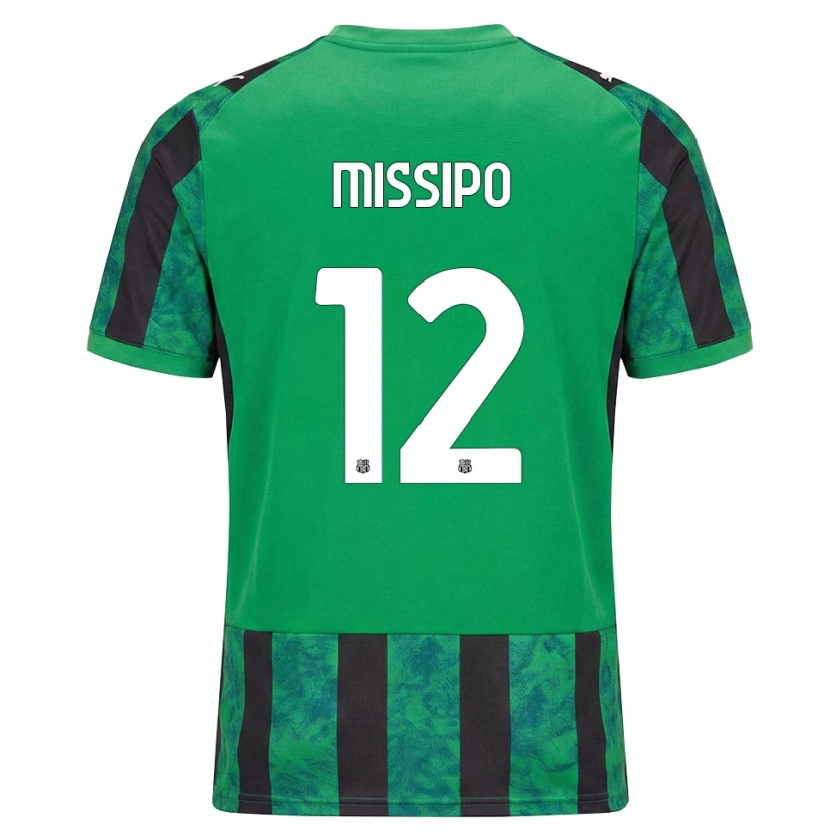 Danxen Homem Camisola Kassandra Missipo #12 Verde Preto Branco Principal 2026/27 Camisa Brasil