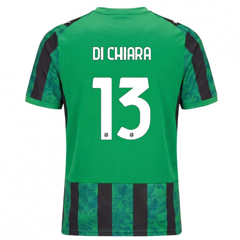 Danxen Homem Camisola Crescenzo Di Chiara #13 Verde Preto Branco Principal 2026/27 Camisa Brasil