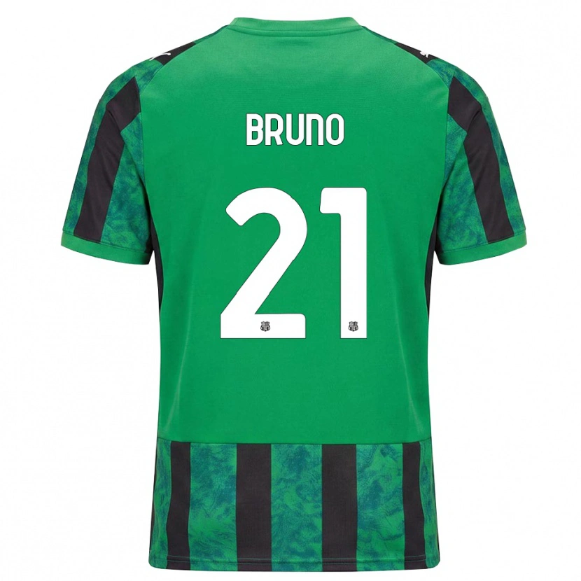 Danxen Homem Camisola Kevin Bruno #21 Verde Preto Branco Principal 2026/27 Camisa Brasil