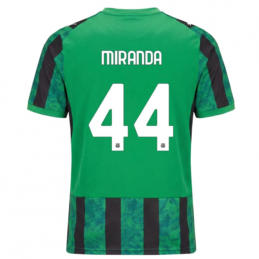 Danxen Homem Camisola Kevin Miranda #44 Verde Preto Branco Principal 2026/27 Camisa Brasil
