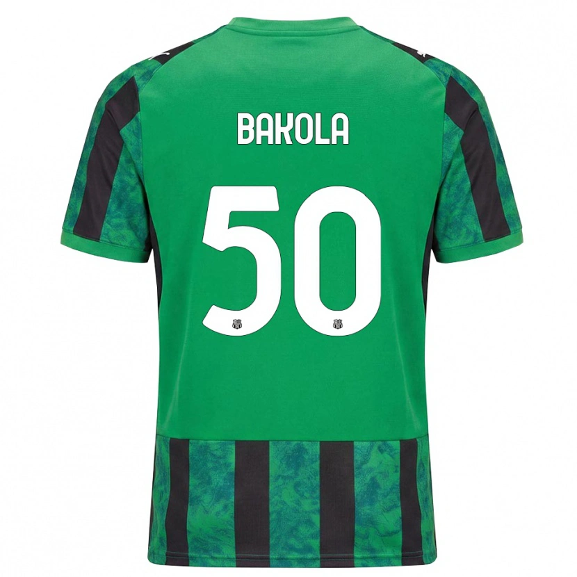 Danxen Homem Camisola Darryl Bakola #50 Verde Preto Branco Principal 2026/27 Camisa Brasil