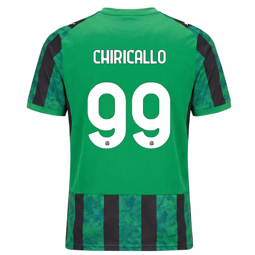 Danxen Homem Camisola Giovanni Chiricallo #99 Verde Preto Branco Principal 2026/27 Camisa Brasil