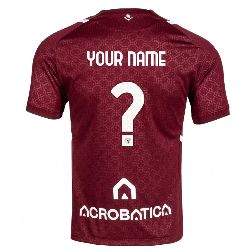 Danxen Homem Camisola Seu Nome #0 Bordô Branco Principal 2026/27 Camisa Brasil
