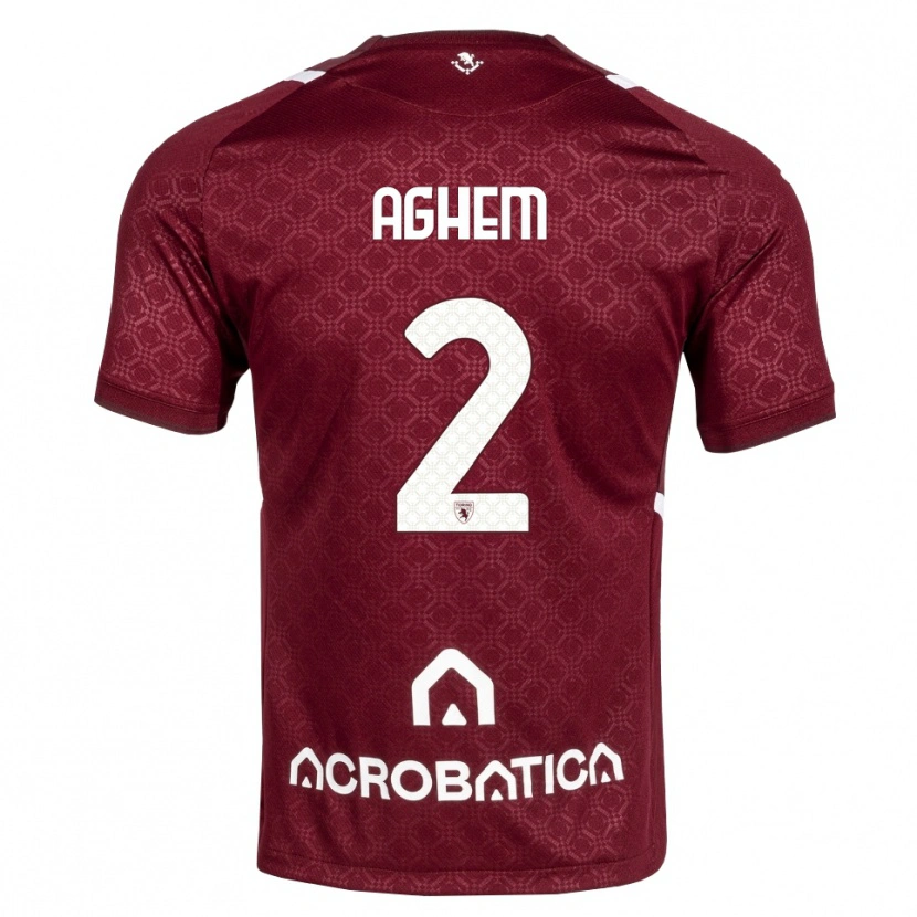 Danxen Homem Camisola Brigitta Aghem #2 Bordô Branco Principal 2026/27 Camisa Brasil