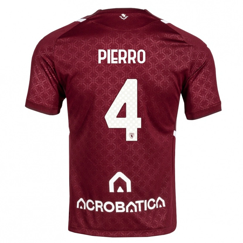 Danxen Homem Camisola Dennis Pierro #4 Bordô Branco Principal 2026/27 Camisa Brasil