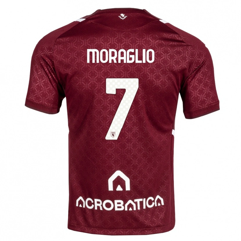 Danxen Homem Camisola Federico Moraglio #7 Bordô Branco Principal 2026/27 Camisa Brasil