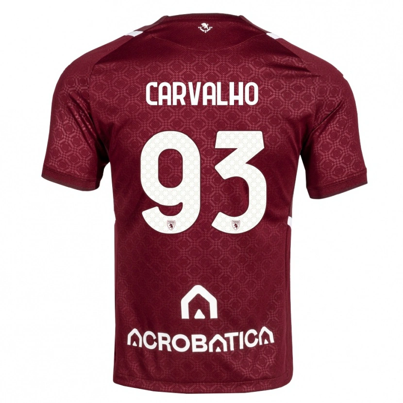 Danxen Homem Camisola Lorenzo Carvalho #93 Bordô Branco Principal 2026/27 Camisa Brasil
