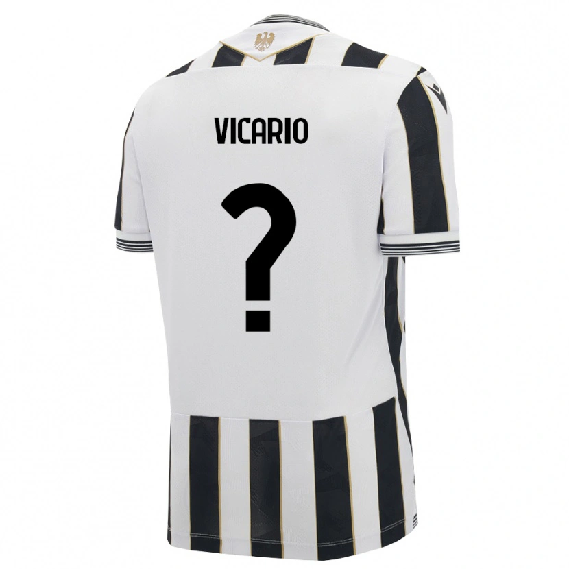 Danxen Homem Camisola Filippo Vicario #0 Preto Branco Rosa Principal 2026/27 Camisa Brasil