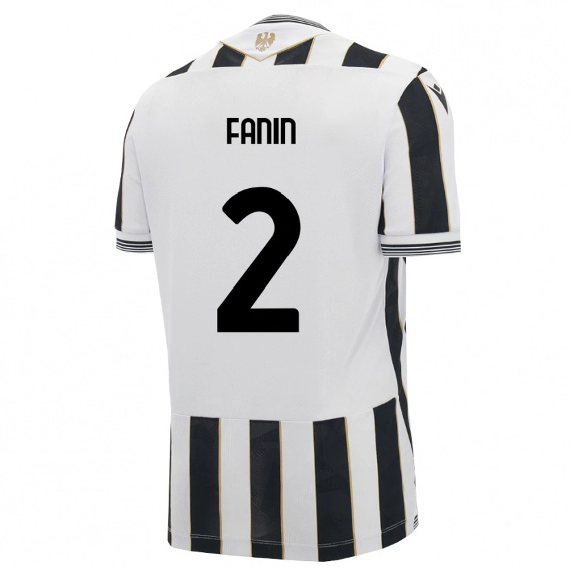 Danxen Homem Camisola Alessandro Fanin #2 Preto Branco Rosa Principal 2026/27 Camisa Brasil