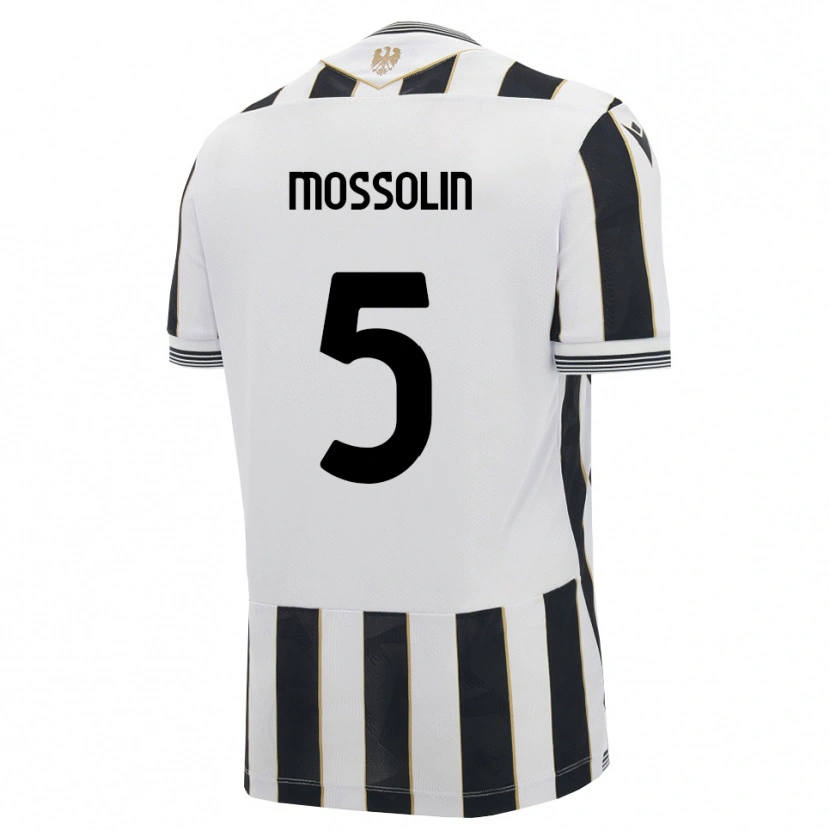 Danxen Homem Camisola Lorenzo Mossolin #5 Preto Branco Rosa Principal 2026/27 Camisa Brasil