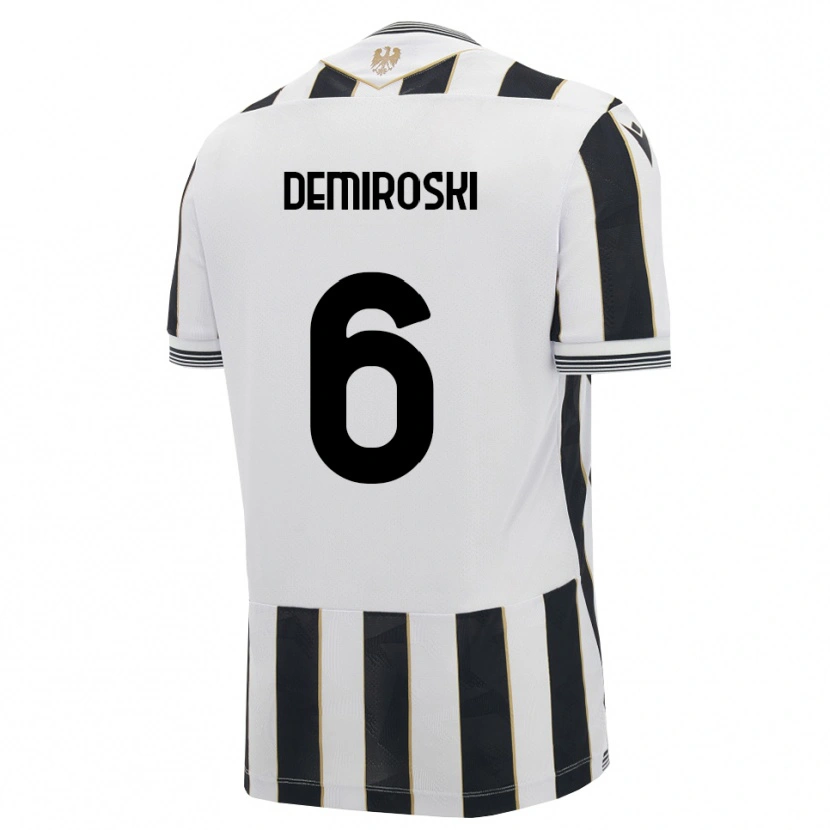 Danxen Homem Camisola Shenol Demiroski #6 Preto Branco Rosa Principal 2026/27 Camisa Brasil