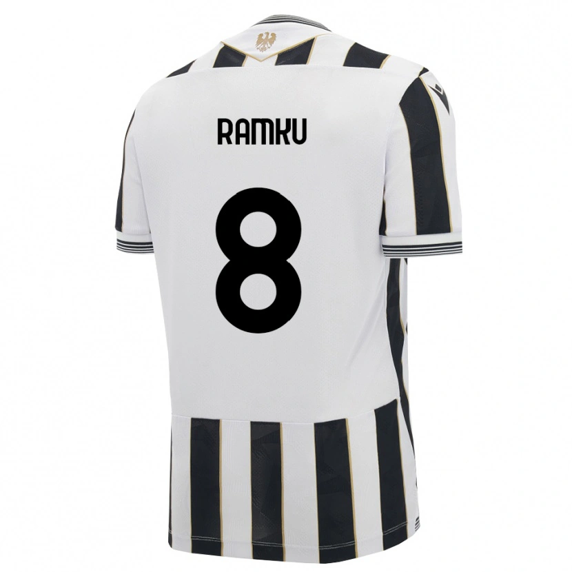 Danxen Homem Camisola Alex Ramku #8 Preto Branco Rosa Principal 2026/27 Camisa Brasil
