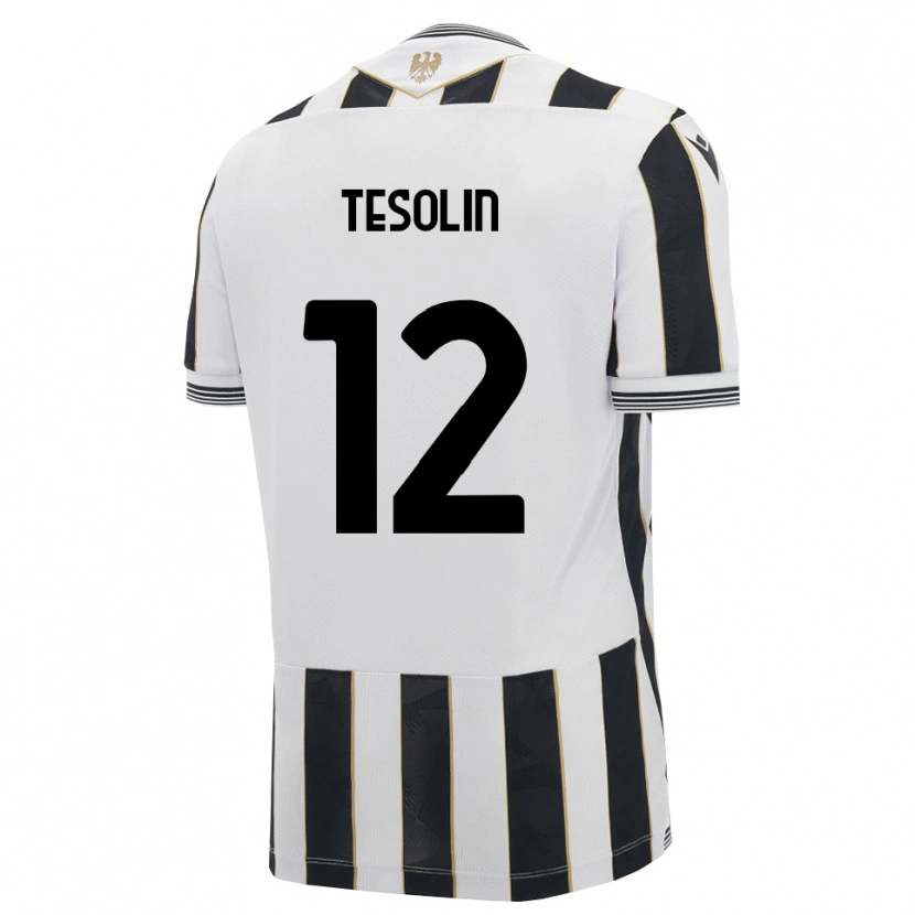 Danxen Homem Camisola Matteo Tesolin #12 Preto Branco Rosa Principal 2026/27 Camisa Brasil