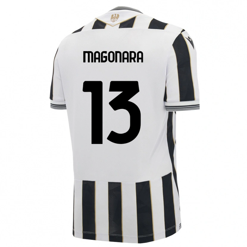 Danxen Homem Camisola Matteo Magonara #13 Preto Branco Rosa Principal 2026/27 Camisa Brasil