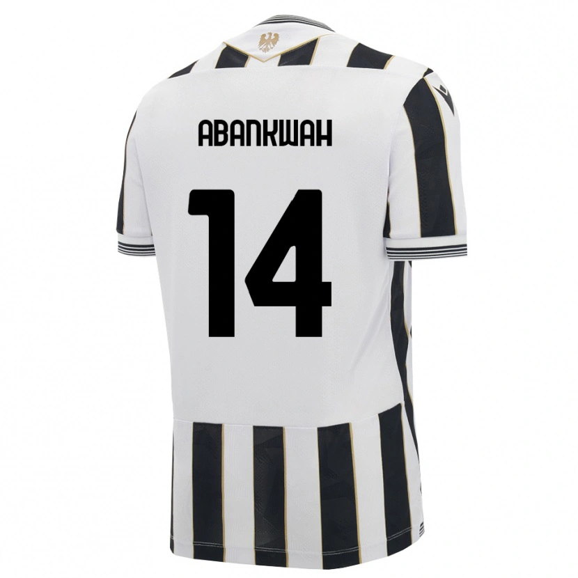 Danxen Homem Camisola James Abankwah #14 Preto Branco Rosa Principal 2026/27 Camisa Brasil
