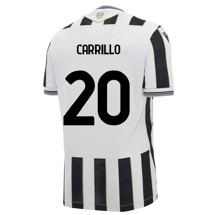 Danxen Homem Camisola Pietro Carrillo #20 Preto Branco Rosa Principal 2026/27 Camisa Brasil