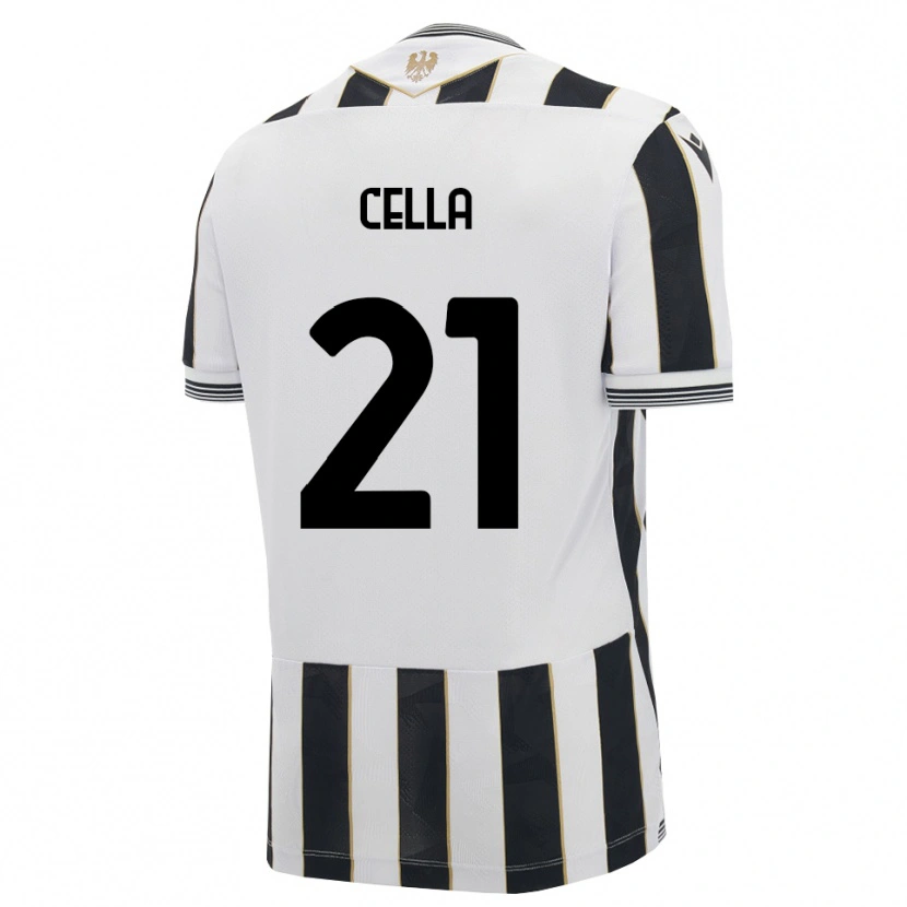 Danxen Homem Camisola Leonardo Cella #21 Preto Branco Rosa Principal 2026/27 Camisa Brasil