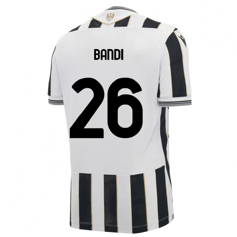 Danxen Homem Camisola Gabriel Bandi #26 Preto Branco Rosa Principal 2026/27 Camisa Brasil