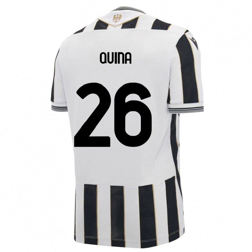 Danxen Homem Camisola Domingos Quina #26 Preto Branco Rosa Principal 2026/27 Camisa Brasil