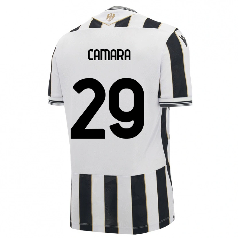 Danxen Homem Camisola Abdoulaye Camara #29 Preto Branco Rosa Principal 2026/27 Camisa Brasil