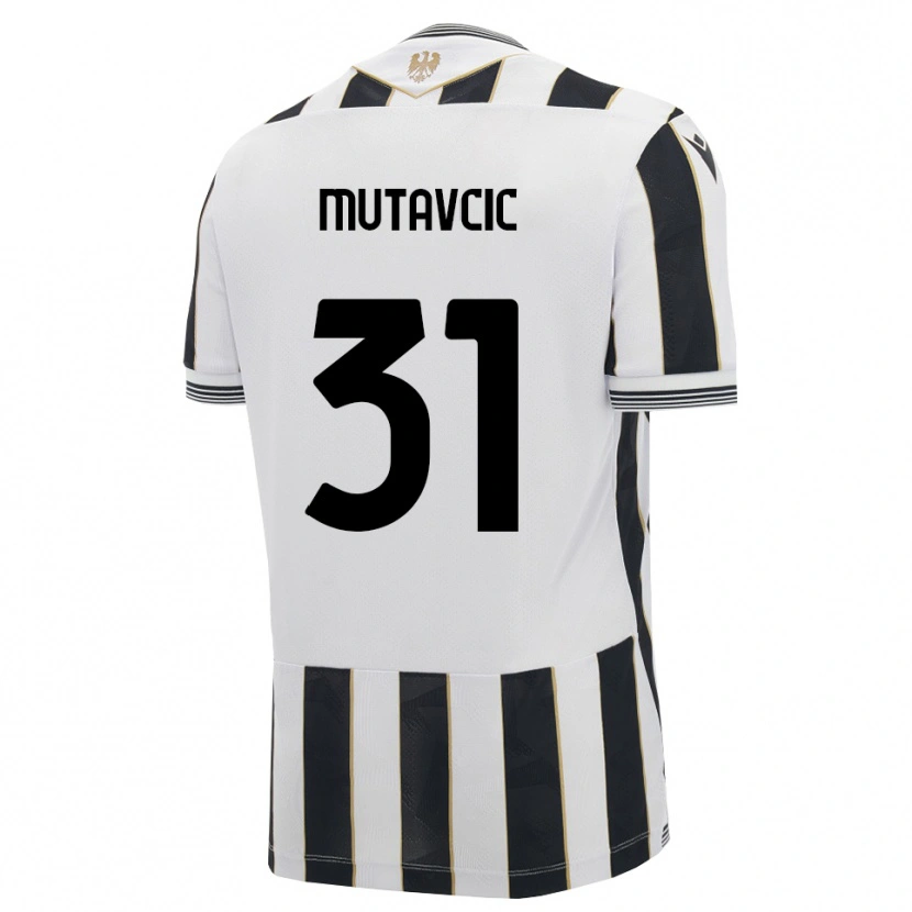 Danxen Homem Camisola Jan Mutavcic #31 Preto Branco Rosa Principal 2026/27 Camisa Brasil