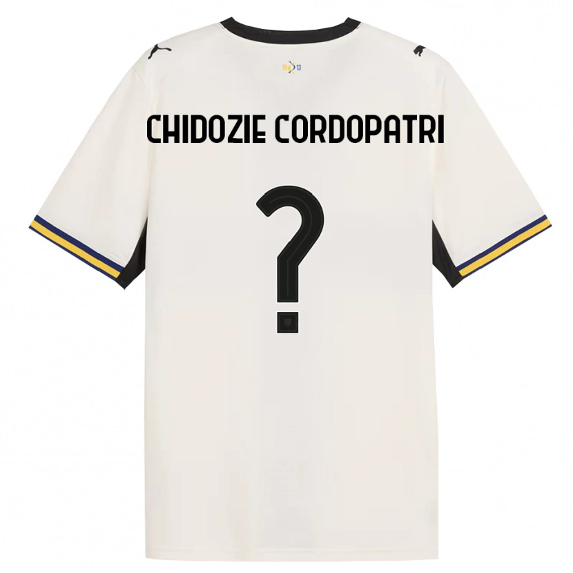 Danxen Homem Camisola Mark Chidozie Cordopatri #0 Off-White Preto Amarelo Principal 2026/27 Camisa Brasil