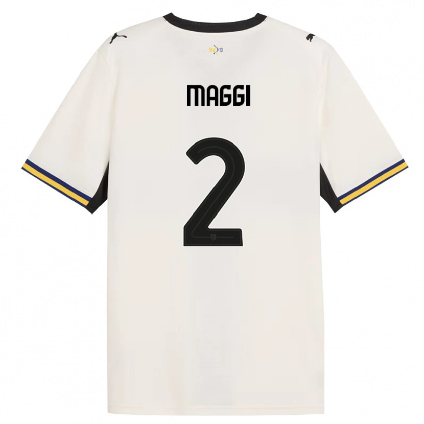 Danxen Homem Camisola Jacopo Maggi #2 Off-White Preto Amarelo Principal 2026/27 Camisa Brasil