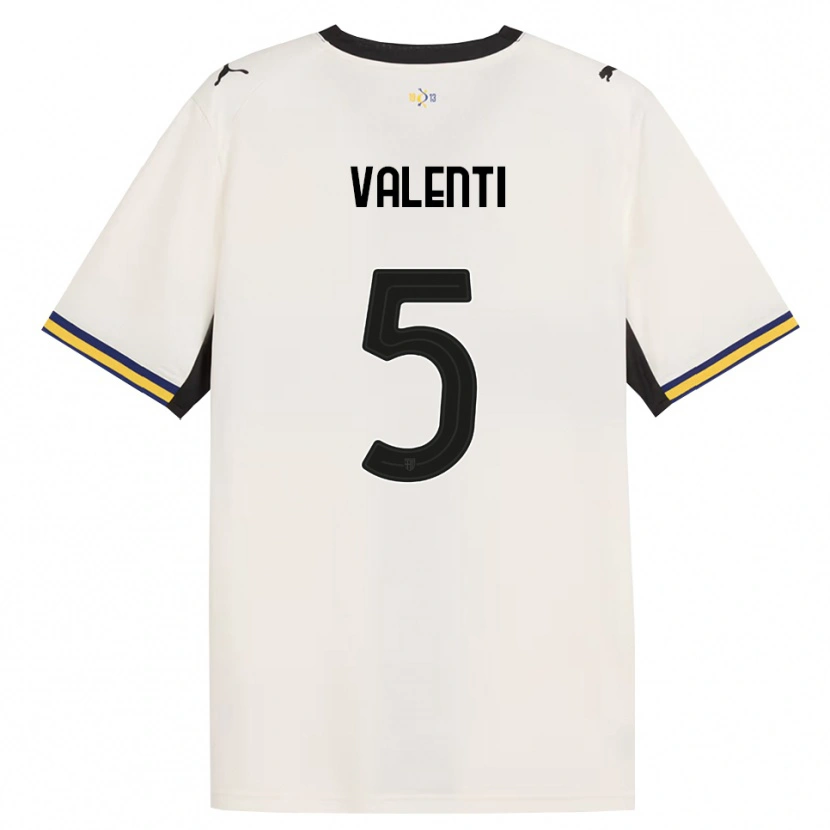 Danxen Homem Camisola Lautaro Valenti #5 Off-White Preto Amarelo Principal 2026/27 Camisa Brasil